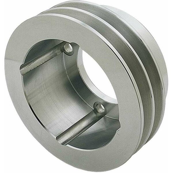 Trans-Dapt - 6995 - Olds Alum. Crankshaft Pulley Double Groove