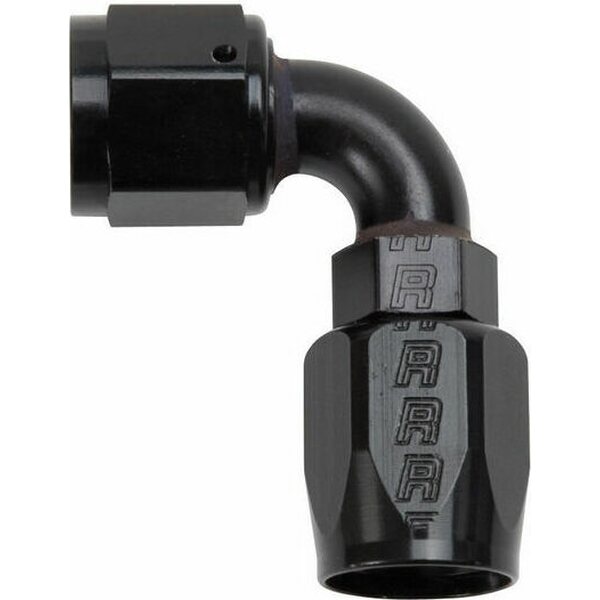 Russell #8 90-Degree Hose End Black 610175 Russell #8 90-Degree Hose End Black 610175