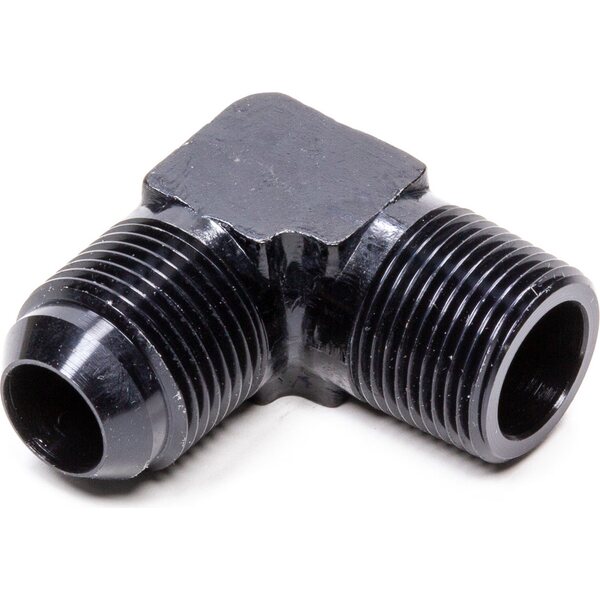 Fragola - 482212-BL - 90 Deg Adapter Fitting #12 x 3/4 MPT Black