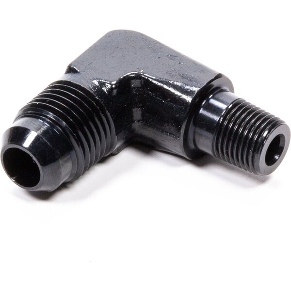 Fragola - 482262-BL - 90 Deg Adapter Fitting #6  x 1/8 MPT Black