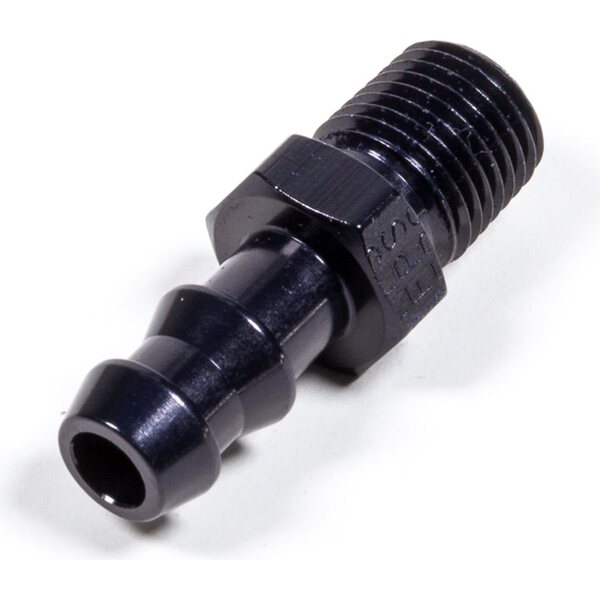 Fragola - 484006-BL - 3/8 Hose Barb X 1/4 MPT Fitting Black