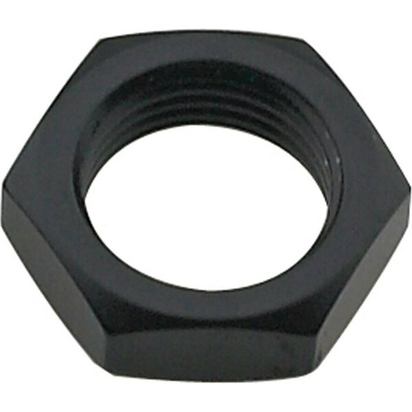 Fragola - 492406-BL - Bulkhead Nut #6 Black