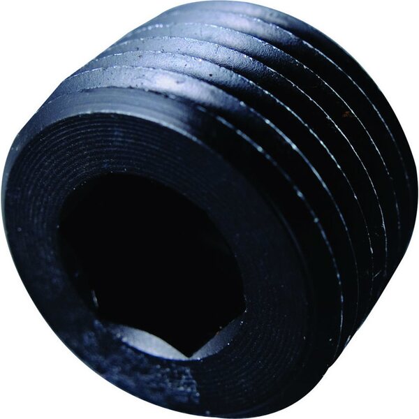 Fragola - 493203-BL - 1/4 MPT Allen Pipe Plug Black