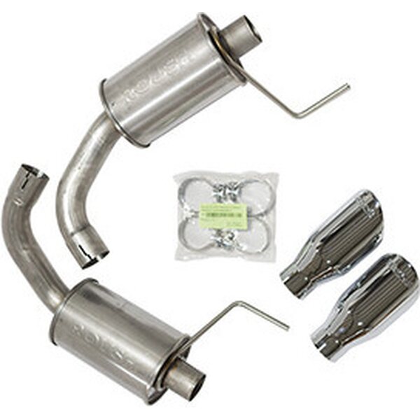 Roush Performance - 421834 - Axle Back Exhaust Kit 15-17 Mustang GT
