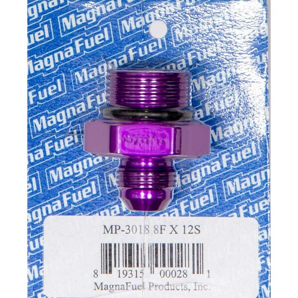 Magnafuel - MP-3018 - #8 to #12 O-Ring Male Adapter Fitting