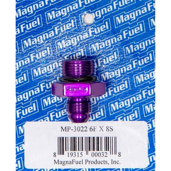Magnafuel - MP-3022 - #6an Flare to #8an Port Fitting - Straight