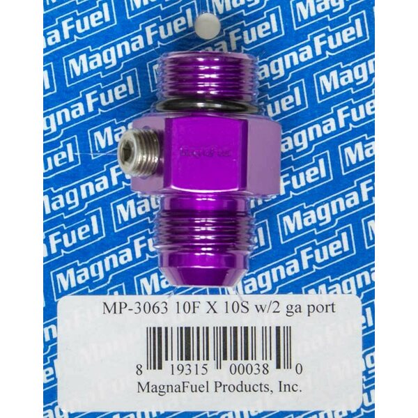 Magnafuel - MP-3063 - #10 Male Port to #10 Adapter Fitting