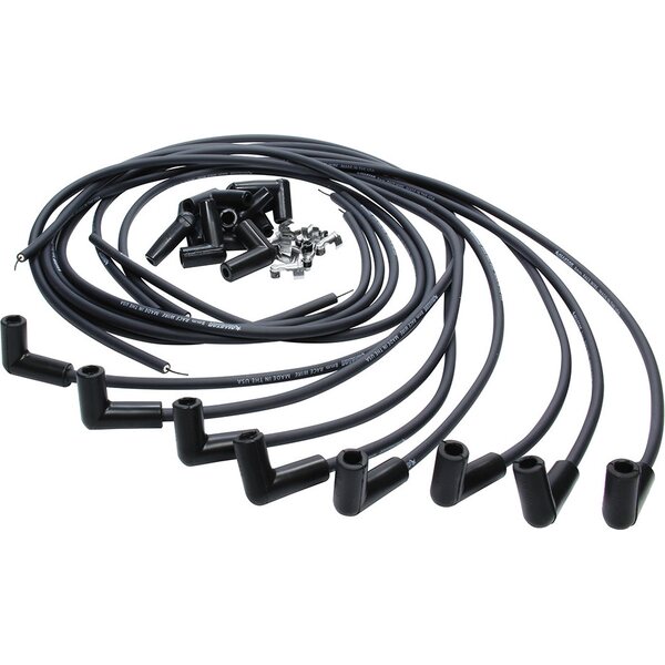 Allstar Performance - 81360 - Universal Spark Plug Wire Set 8mm 90 Deg HEI