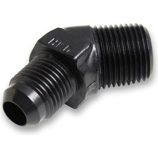 Earls - AT982306ERL - #6 Male to 1/4in NPT 45 Deg Ano-Tuff Adapter
