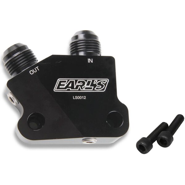 Earls - LS0012ERL - GM LS Engine Oil Cooler Adapter