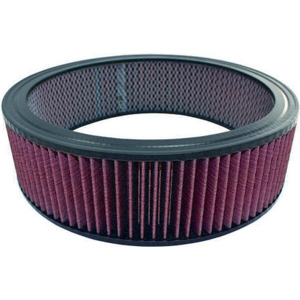 Specialty Products - 7144 - Air Cleaner Element 14in X 4in Round with Red