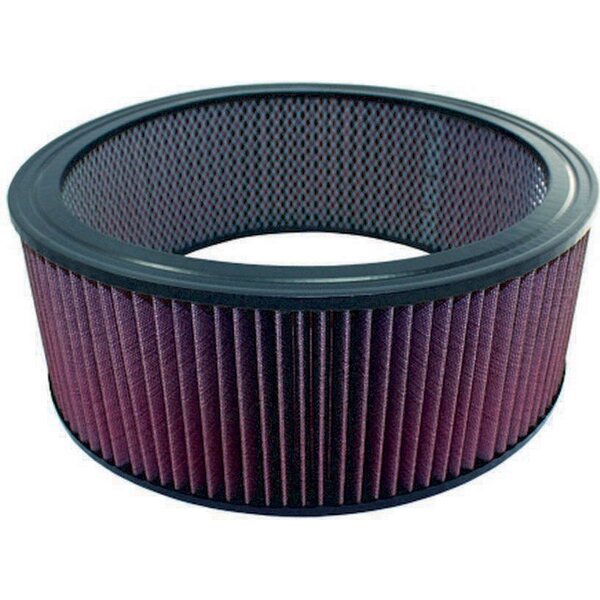 Specialty Products - 7145 - Air Cleaner Element 14in X 5in Round with Red