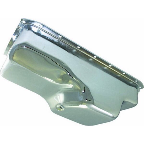 Specialty Products - 7446 - 64-87 SBM Steel Stock Oil Pan Chrome