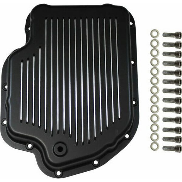 Specialty Products - 8593BK - Transmission Pan  GM Tur bo 400 Finned with Gaskets