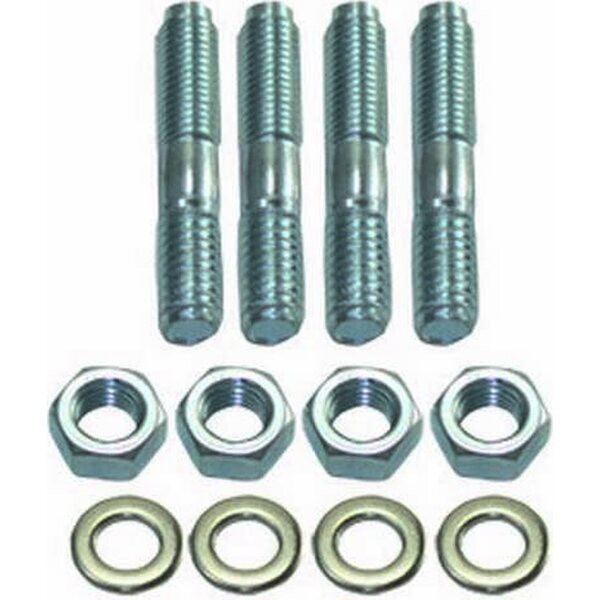 Specialty Products - 9127 - Carb Stud Kit 1-3/8in Lo ng 4pc Set White Zinc