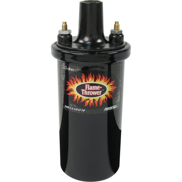 Pertronix Ignition - 40611 - Flame-Thrower Coil - Blk Epoxy- 3.0 Ohms
