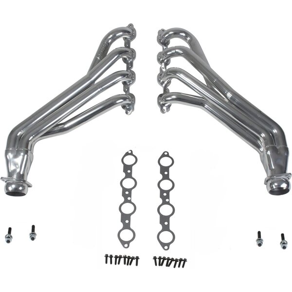 BBK Performance - 40440 - 1-7/8in Long Tube Header Silver 16- Camaro