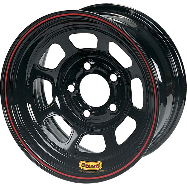 Bassett - 47SP1 - Wheel 14x7 D-Hole 4x 4.25in 1in BS Black