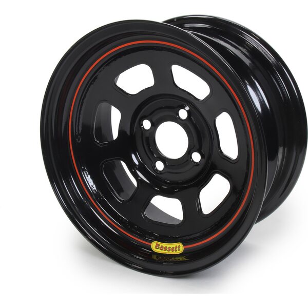 Bassett - 57SP3 - 15x7 4x4.25 3in BS D-Hole Lite Black