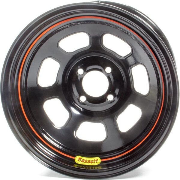 Bassett - 58SH4 - Wheel 15x8 D-Hole 4x100 mm 4in BS Black