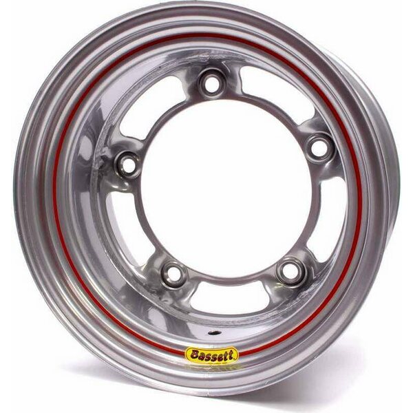 Bassett - 58SR5S - 15x8 W/5 Silver Spun