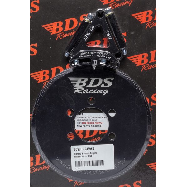 BDS Superchargers - CH-3199KB - Timing Pointer Degree Wheel Kit - BBC