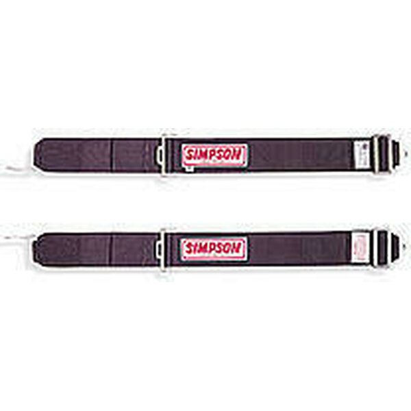 Simpson Safety - 30004BK - Shoulder Harness Ind LL P/D