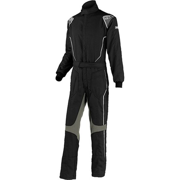 Simpson Safety - HXY2121 - Helix Suit Youth Small Black / Gray