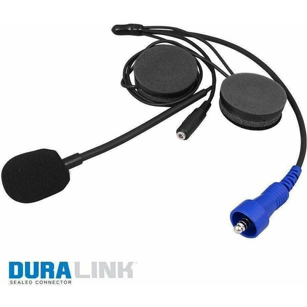 Rugged Radios - HK-OFSP-3.5-AA - Helmet Kit Offroad Plug w/Speakers & 3.5mm Input