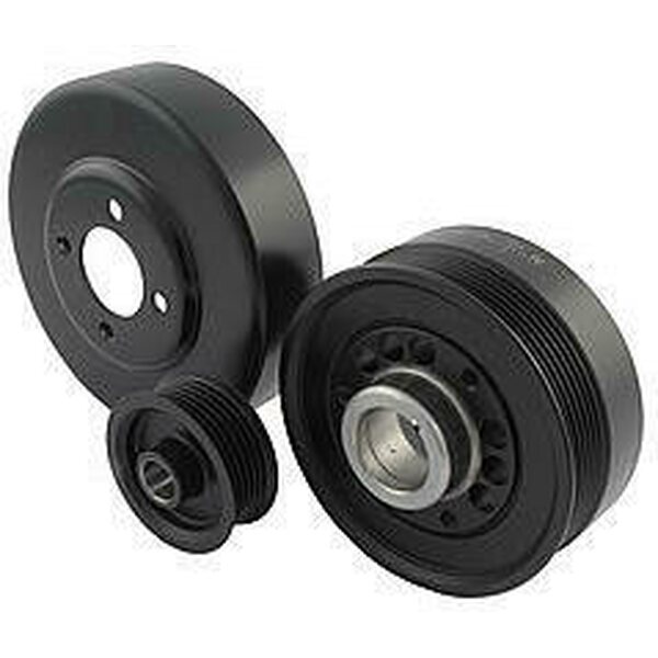 Steeda Autosports - 701-0003 - Underdrive Pulleys Mid- 01-04 GT 4.6L