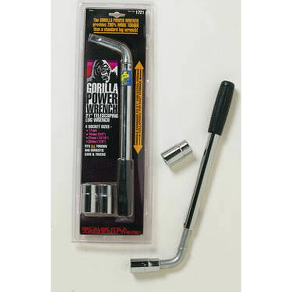 Gorilla - 1721 - Telescoping Lug Wrench w/(2) Dual Sockets