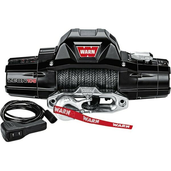 Warn - 89611 - Zeon 10-S 10000lb Winch w/Synthetic Rope