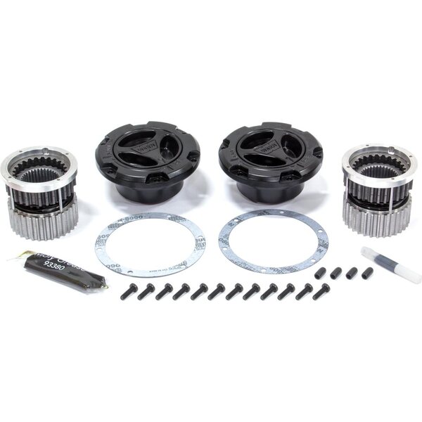 Warn - 95060 - Hubs 05- Ford Super Duty Black - 35 Spline