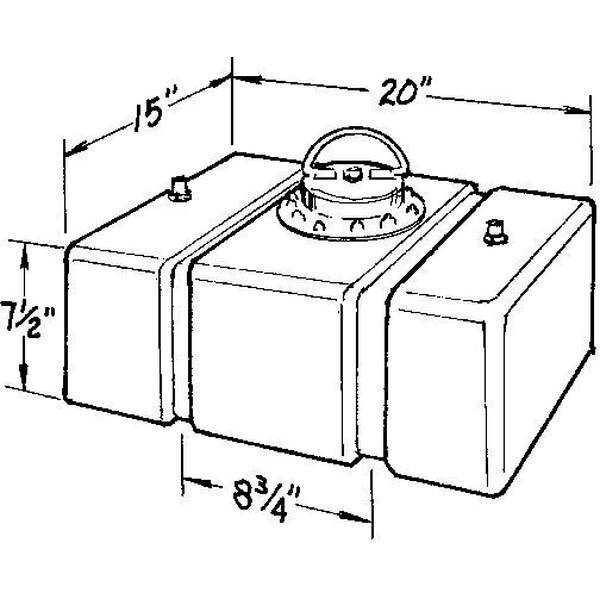 Jaz - 200-008-01 - 8-Gallon C/T Fuel Cell