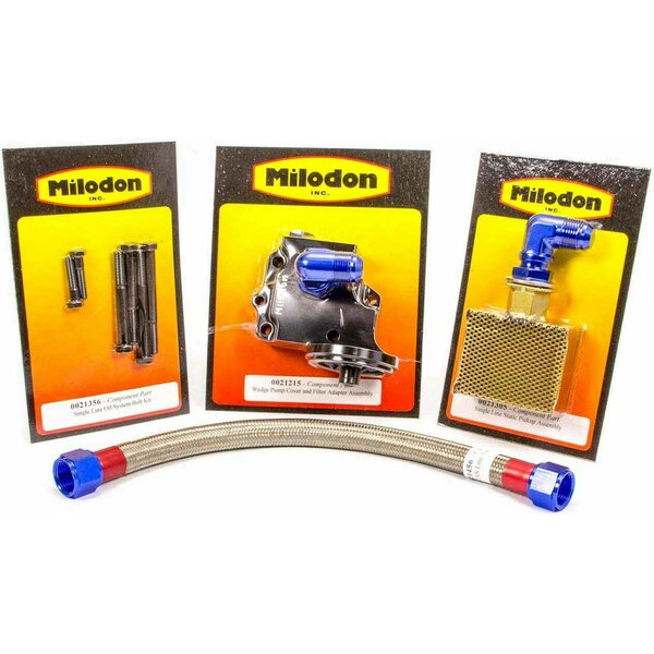 Milodon - 21010 - BBM Oil System Single Line Static