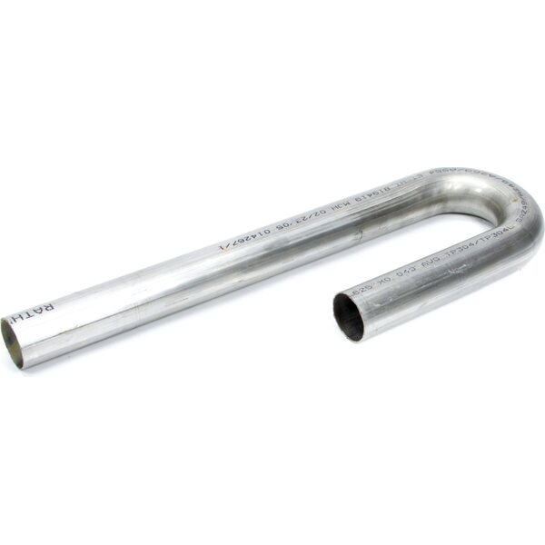 Patriot Exhaust - H6905 - J-Bend Stainless 1.625 x 2in Radius 18 Gauge