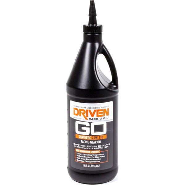 Driven Racing Oil - 00630 - Gear Oil 75w110 Synthtc 1 Qt Bottle