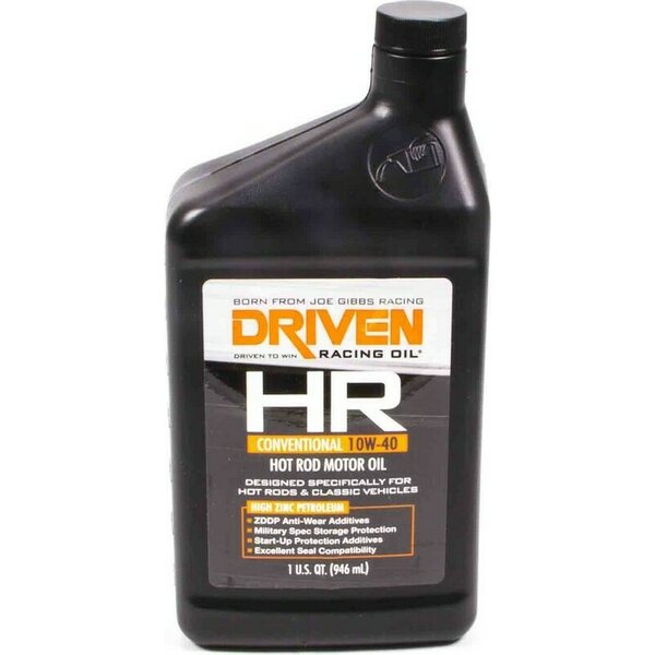 Driven Racing Oil - 03806 - HR5 10w40 Petroleum Oil 1 Qt