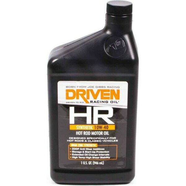 Driven Racing Oil - 03906 - HR6 10w40 Synthetic Oil 1 Qt