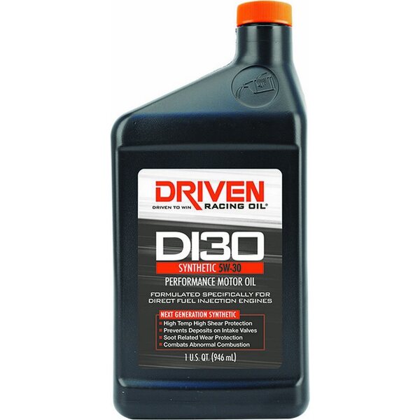 Driven Racing Oil - 18306 - DI30 5W30 Synthetic Oil 1 Quart
