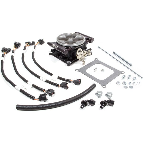 Fast Electronics - 304155-06 - EZ EFI 1.0 Dual Quad Upgrade Kit - Black