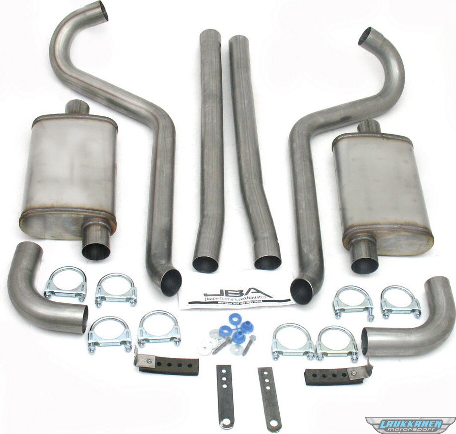 JBA Performance Exhaust Exhaust System w/Turndws - 67-70 Mustang 40-2650 JBA Performance Exhaust Exhaust System w/Turndws - 67-70 Mustang 40-2650