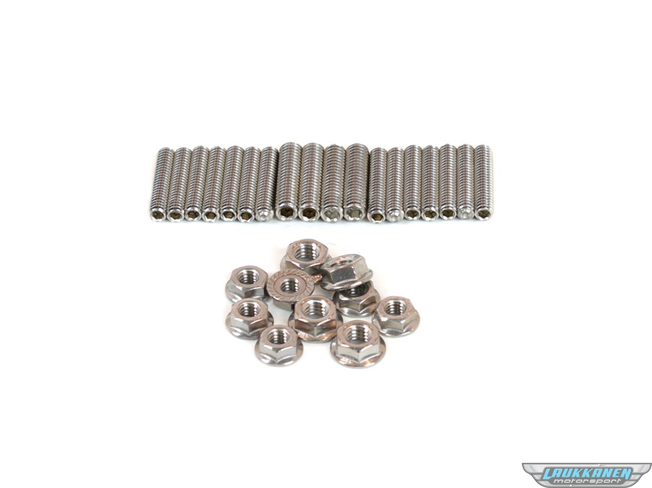 Canton 22-300 Oil Pan Stud Kit Stainless 6pt SBC Canton 22-300 Oil Pan Stud Kit Stainless 6pt SBC