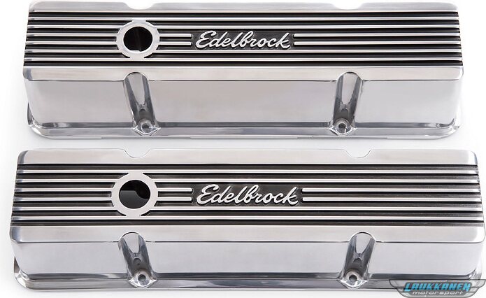 thumbnail image 2 of EDELBROCK 4262 Valve Cover Kit Elite II Series SBC Short 2 of 11