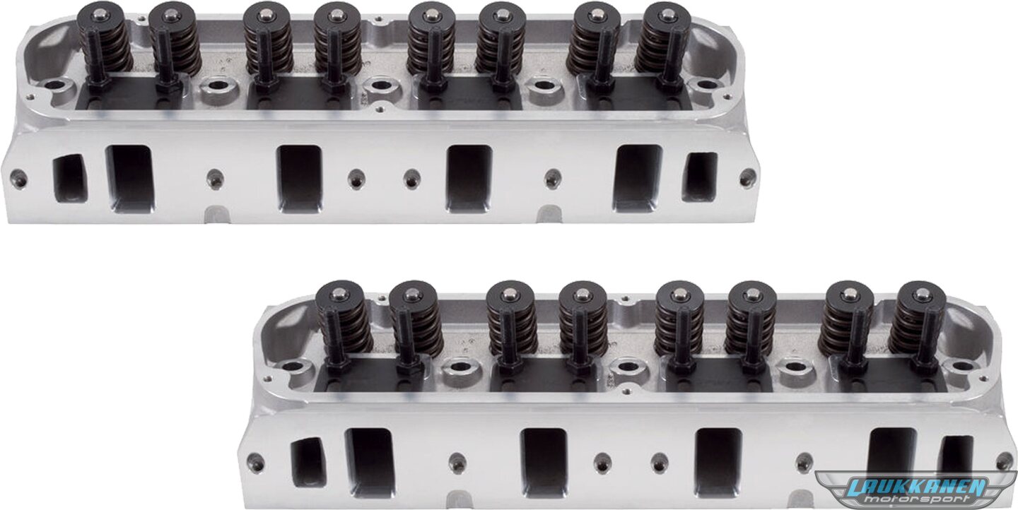 Edelbrock SBF E-Street Cylinder Heads - 60cc 2.02/1.60 Edelbrock SBF E-Street Cylinder Heads - 60cc 2.02/1.60