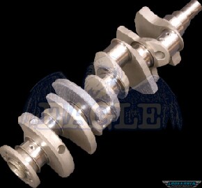 Eagle BBM 4340 Forged Crank - 3.750 Stroke Eagle BBM 4340 Forged Crank - 3.750 Stroke