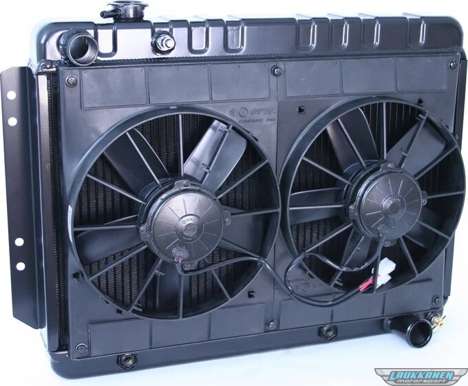 Dewitts Radiator w/Fans Automatic Transmission Impala 65-70 Dewitts Radiator w/Fans Automatic Transmission Impala 65-70