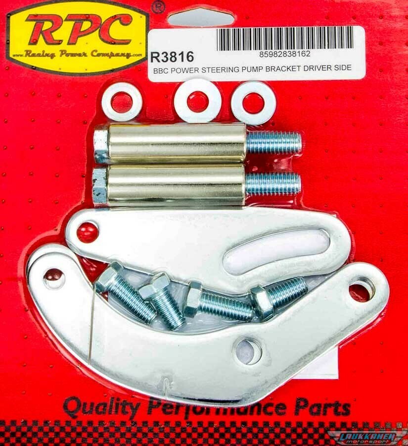 Rpc R3816 RPC - R3816 - Bbc Saginaw Power Steer Bracket Swp Chrome | Reservoirs ...