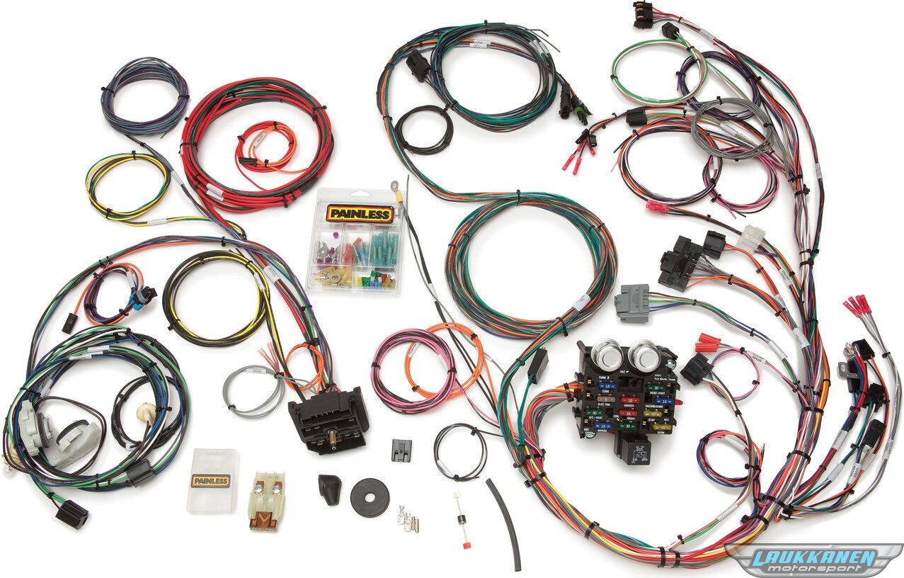 Painless Performance Chassis Harness 23 Circuit 87-91 Jeep YJ  10111
