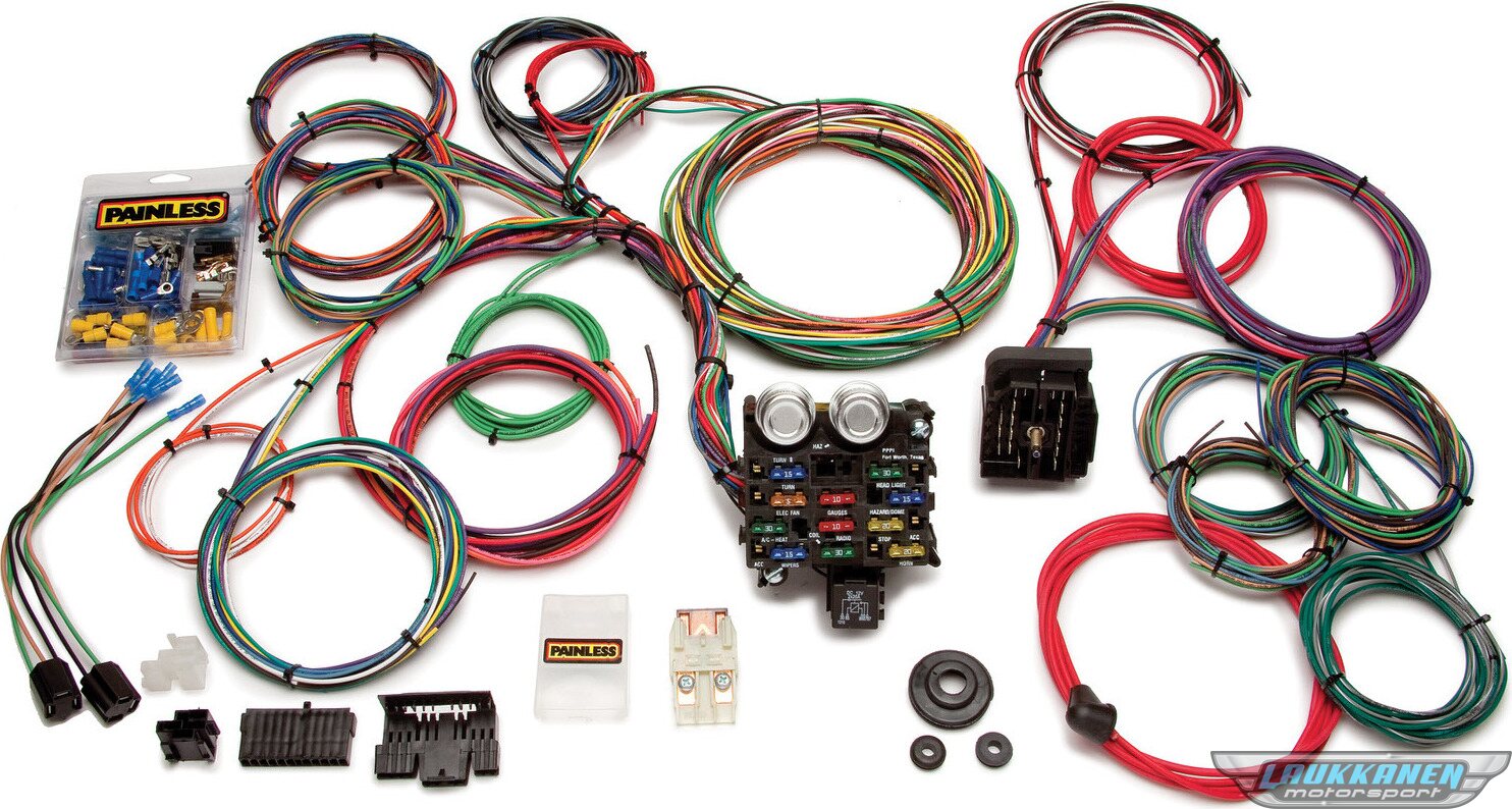 Painless Wiring 20103 21 Circuit Muscle Car Wiring Harness Full